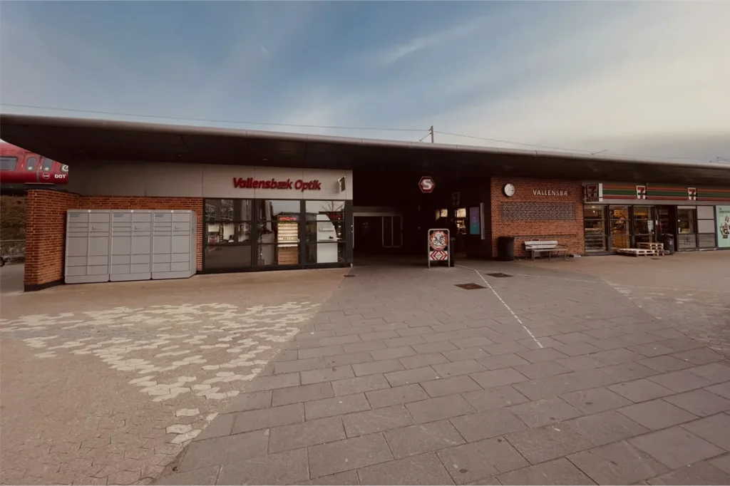 Vallensbæk Station, et vigtig punkt i Vallensbæk med nem adgang til S-tog